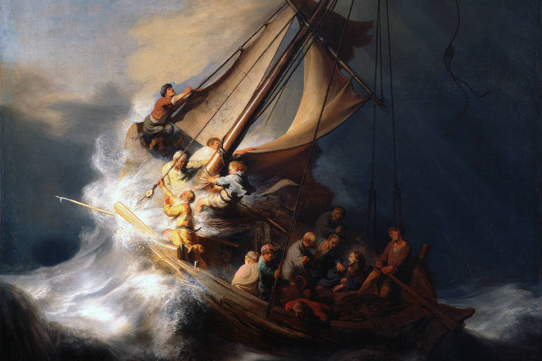 Tempestade no Mar da Galileia, de Rembrandt