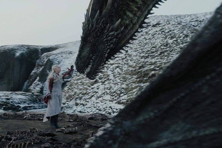 Kit Harington no episódio 4 da temporada 8,  'The Last Of The Starks', de 'Game of Thrones'