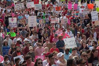 March For Reproductive freedom in Montgomery, Alabama