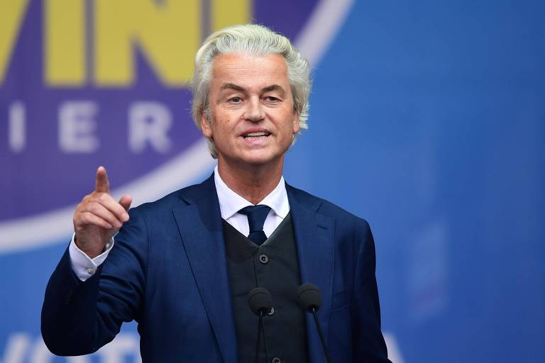 Geert Wilders, líder do Partido da Liberdade Holandês, é conhecido por sua forte retórica contra muçulmanos