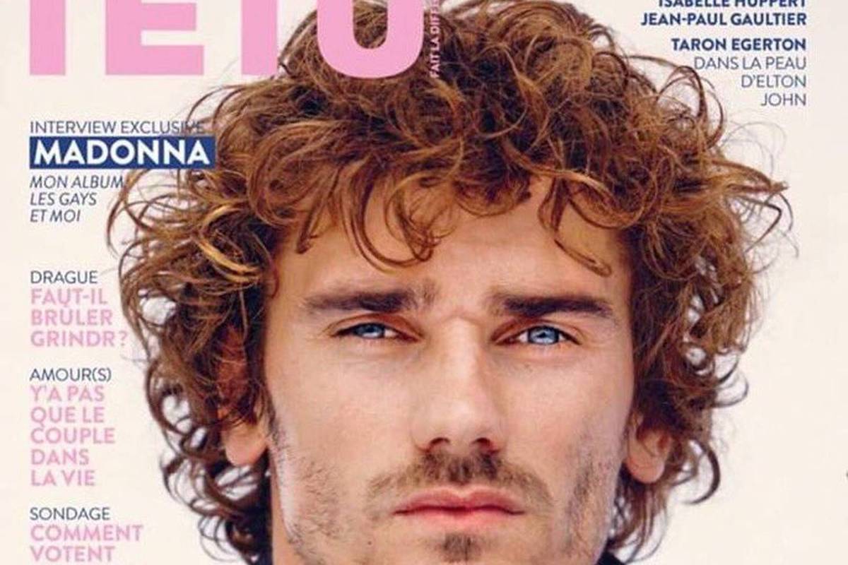 Griezmann na capa da revista 