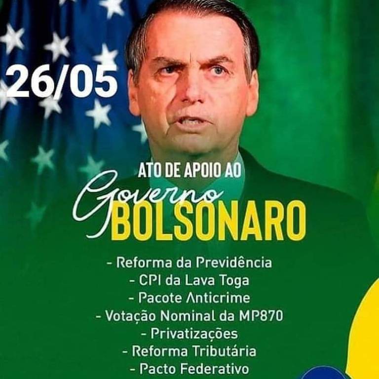 Grupos pró-Bolsonaro no WhatsApp e Telegram