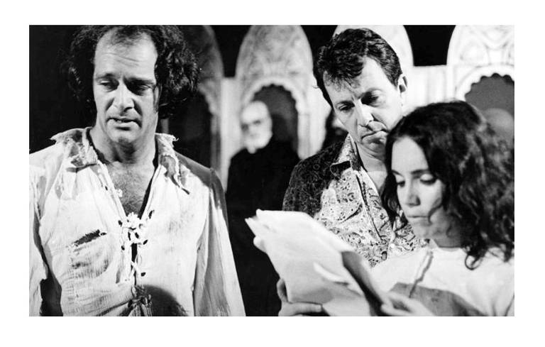 Regina Duarte) com Cláudio Marzo e o diretor Daniel Filho