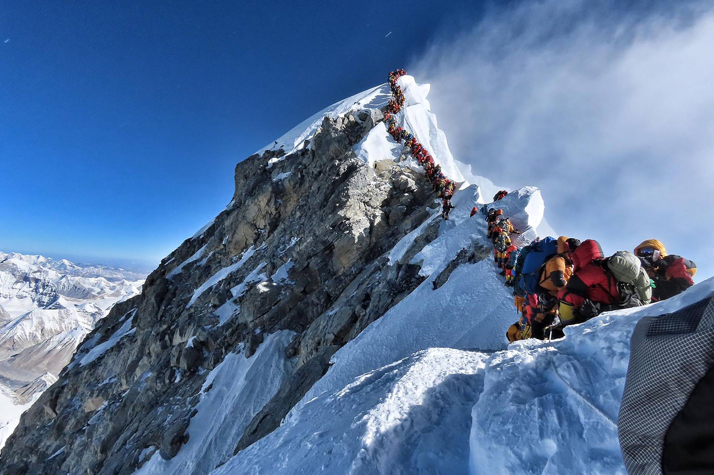 'Parecia um zoolÃ³gico': superlotaÃ§Ã£o, desorganizaÃ§Ã£o e mortes no Everest - 27/05/2019 - Mundo - Folha
