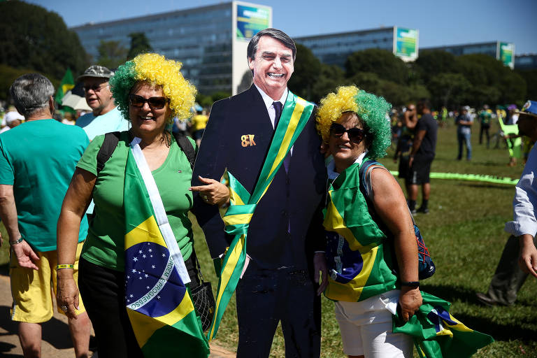 Manifestações a favor de Bolsonaro