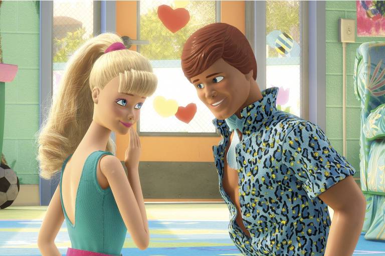 Barbie e Ken em 'Toy Story 4'