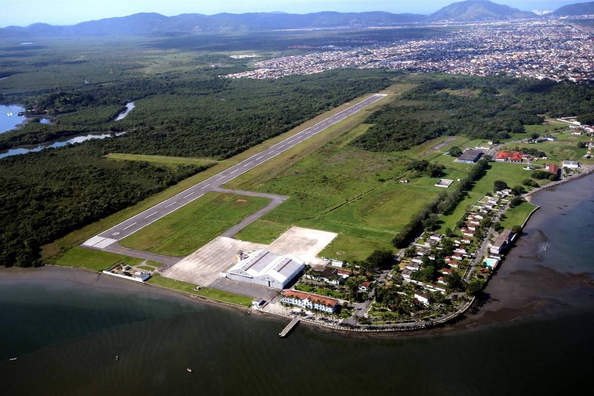 Prefeitura de Guarujá prevê entrega de aeroporto no litoral paulista no 1º semestre de 2026