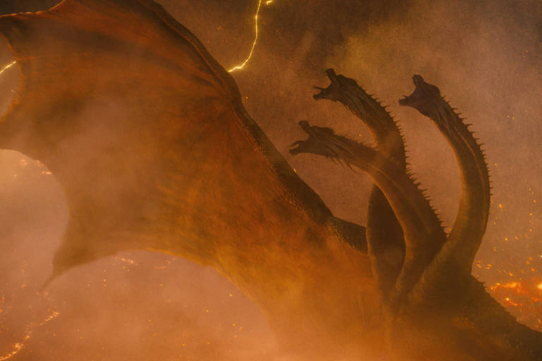 'Godzilla 2' não passa de um vale-tudo de répteis gigantes