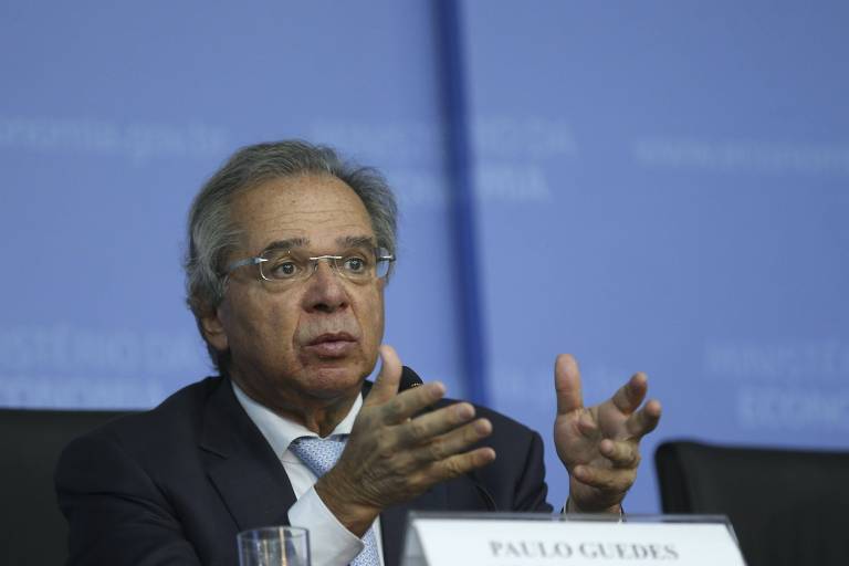  O ministro da Economia, Paulo Guedes