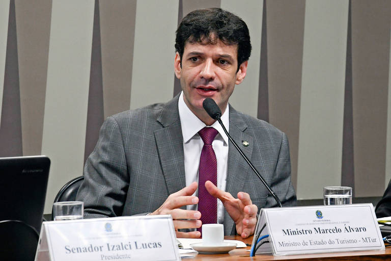O ministro do Turismo, Marcelo Álvaro Antônio