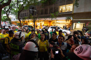 SAO PAULO, SP, 26.05.2019, PROTESTO PRO BOLSONARO \ CONFUSAO