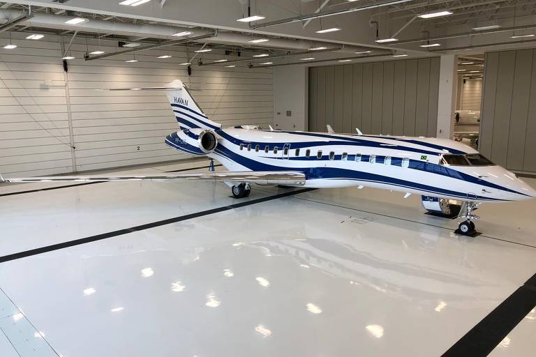 Novo jato do empresário Luciano Hang, da Havan