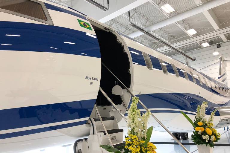 Novo jato do empresário Luciano Hang, da Havan