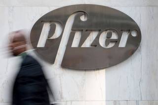 File photo of Pfizer's world headquarters in New York