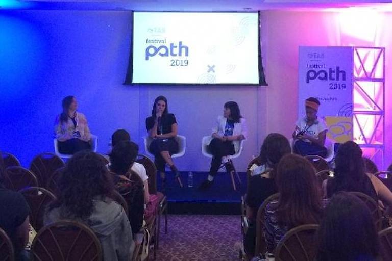 Ana Rusche, Gabriela Franco, Andreza Delgado e Julia Furrer falam sobre o futuro da mulher na ficção no Festival Path