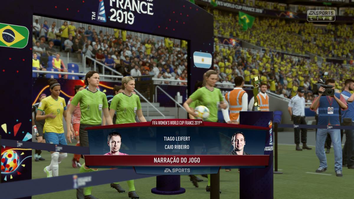 FIFA 19 ganha atualização com a Copa do Mundo de Futebol Feminino