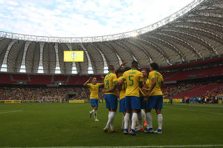 BRASIL-PORTO ALEGRE-COPA AMERICA-BRASIL VS HONDURAS