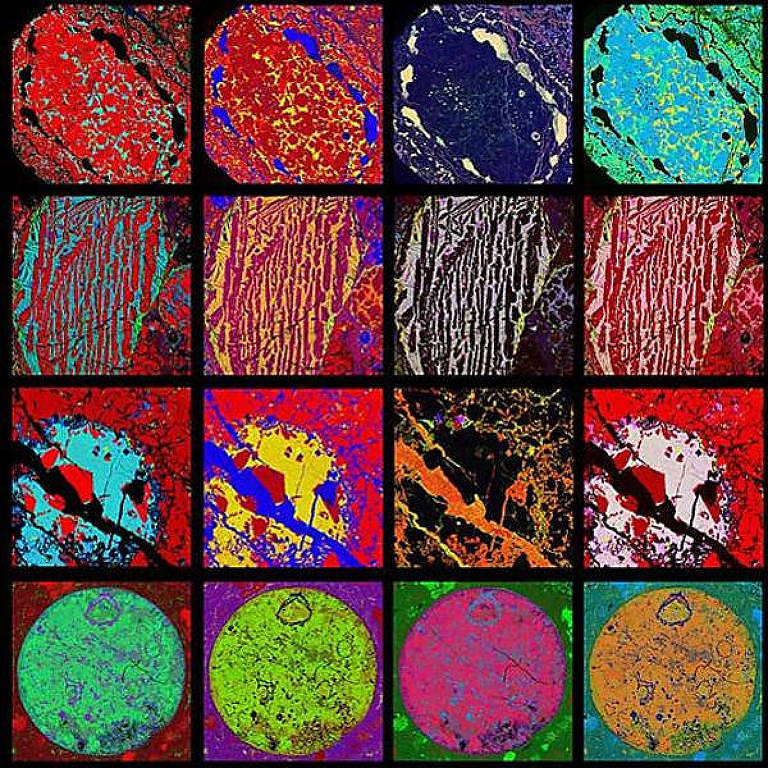 Microscopia produz obras de arte com estética científica