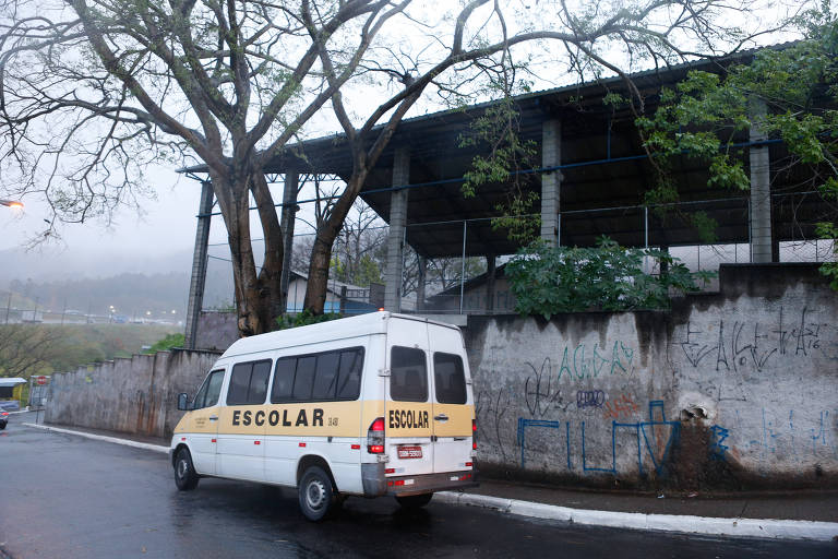 Escola estadual no Jaraguá, zona norte de São Paulo
