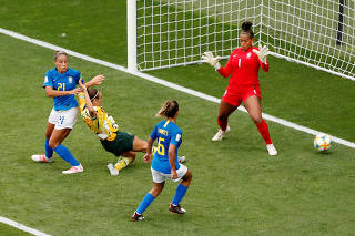 Women's World Cup - Group C - Australia v Brazil