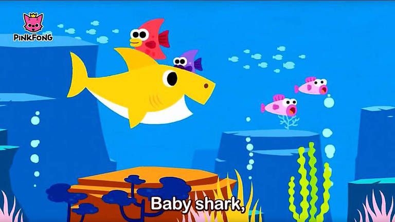 Baby Shark': 8 curiosidades por trás do vídeo que se tornou o mais visto da  história no  - BBC News Brasil