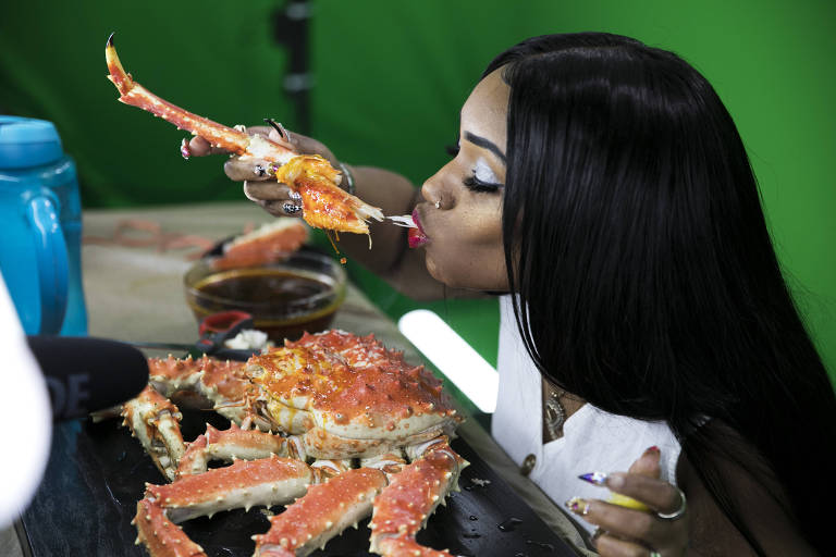 A rainha de comer mariscos online