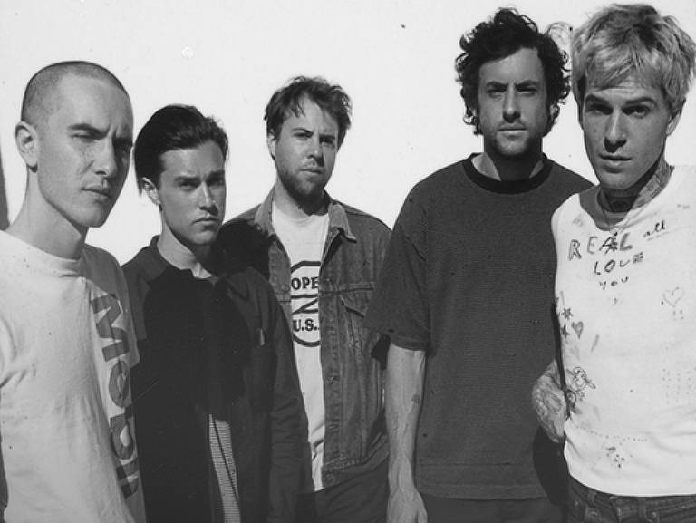 Integrantes da banda americana de indie The Neighbourhood