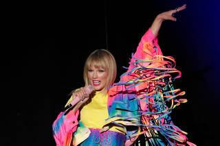 Taylor Swift performs at the iHeartRadio Wango Tango concert in Carson