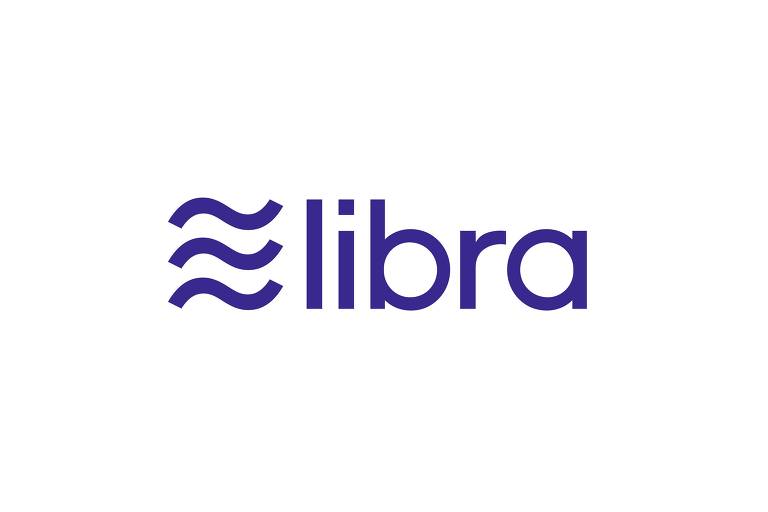 Logo da criptomoeda do facebook, Libra