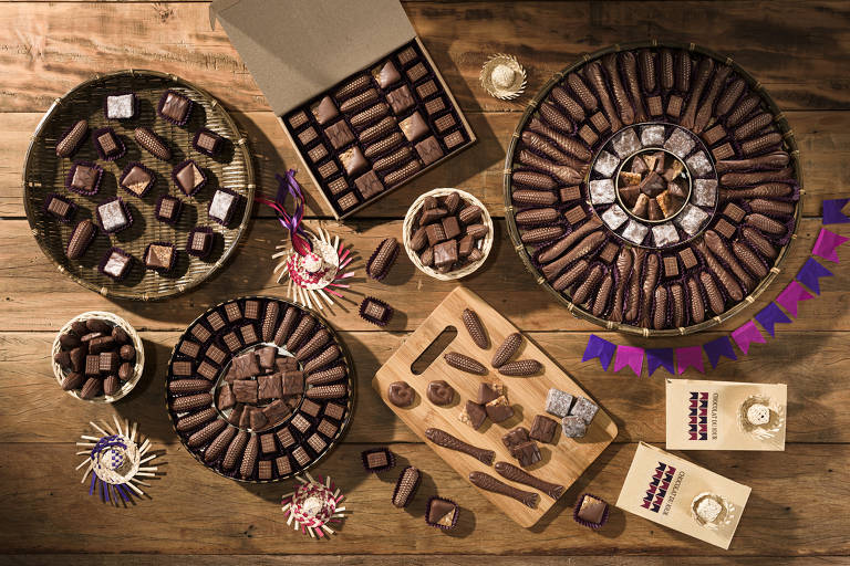 Marcas de chocolates especiais oferecem sugestões inspiradas em quitutes juninos