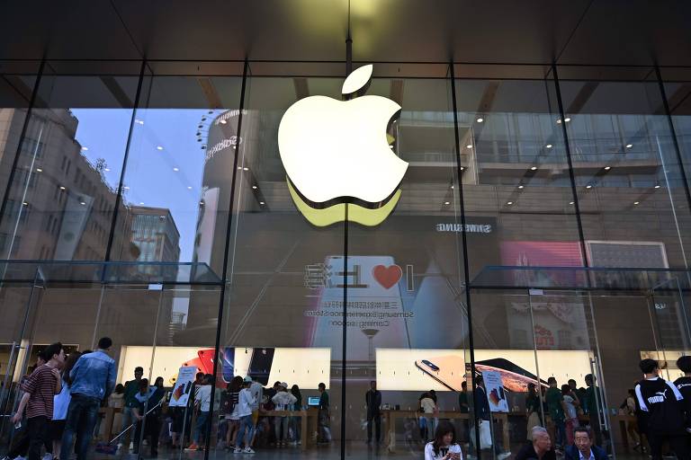 Loja da Apple em Xangai, na China