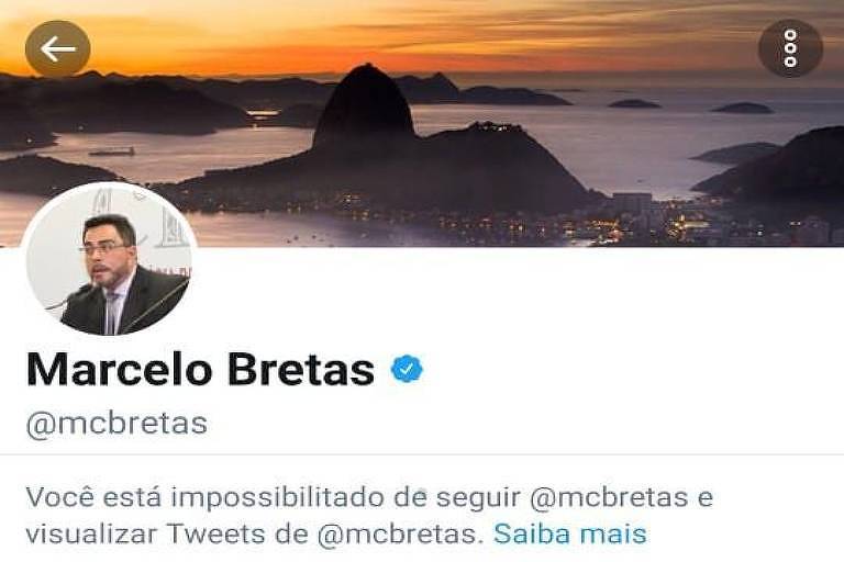 Conta do juiz Marcelo Bretas no Twitter