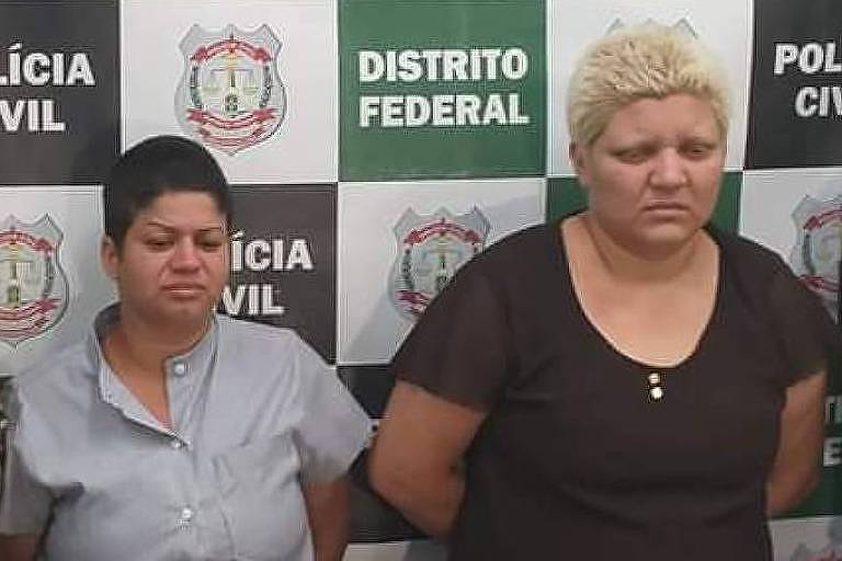 Rosana Cândido e sua companheira, Kacyla Pessoa, presas sob acusação de matar um garoto de nove anos