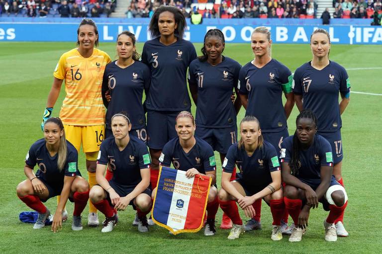 Seleção francesa tenta, em casa, a conquista de sua primeira Copa do Mundo feminina