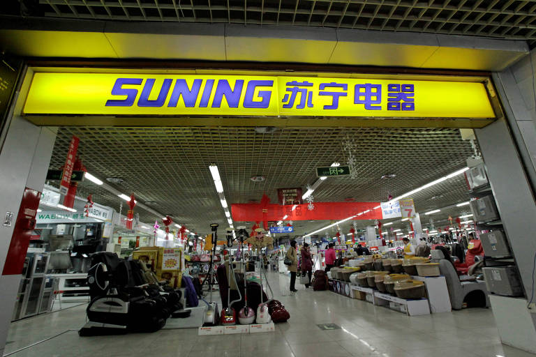 Chinesa Suning, que comprou a operação do Carrefour no país
