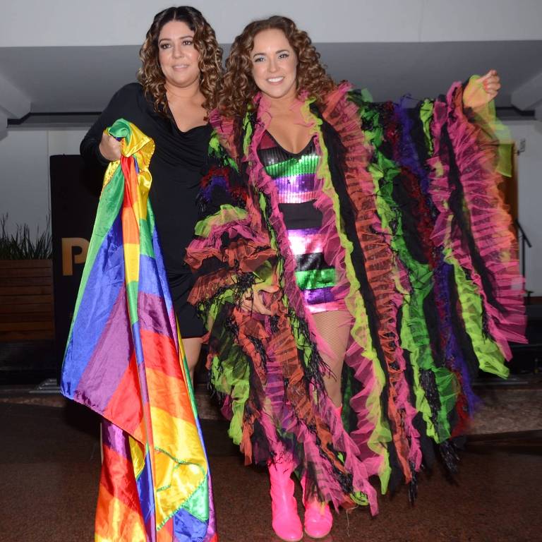 Daniela Mercury e sua mulher, Malu Verçosa na Parada Gay 2019