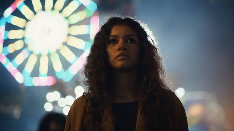 Cena da série 'Euphoria' da HBO