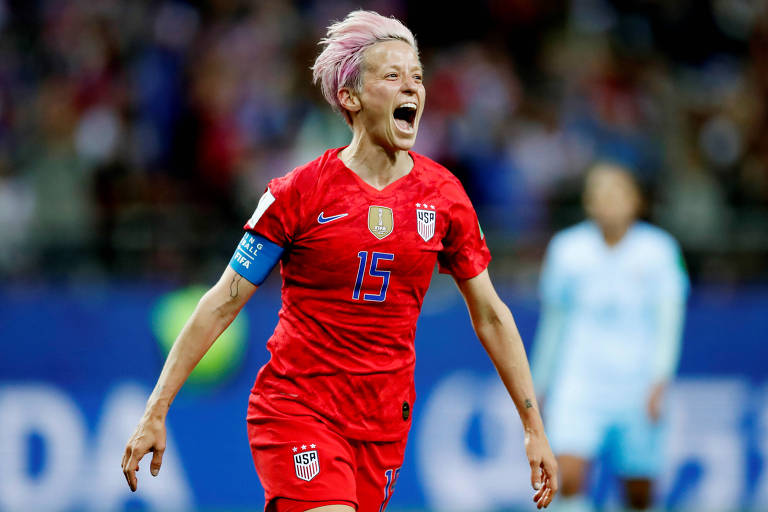 Imagens da carreira de Megan Rapinoe