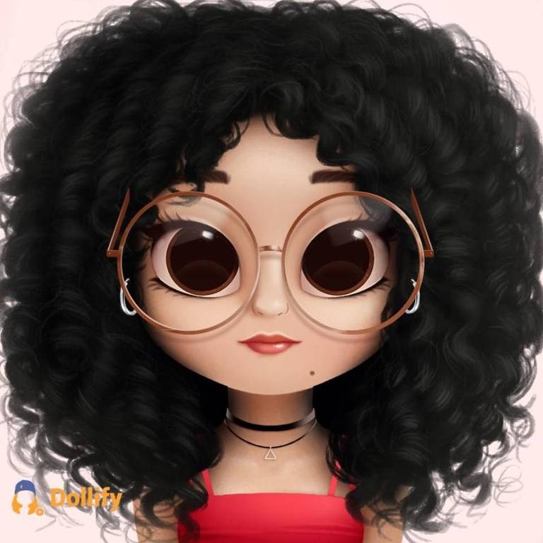 Caricaturas criadas através do app Dollify