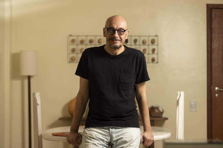 Sérgio Rodrigues, escritor e colunista da Folha, finalista do Jabuti de melhor romance literário
