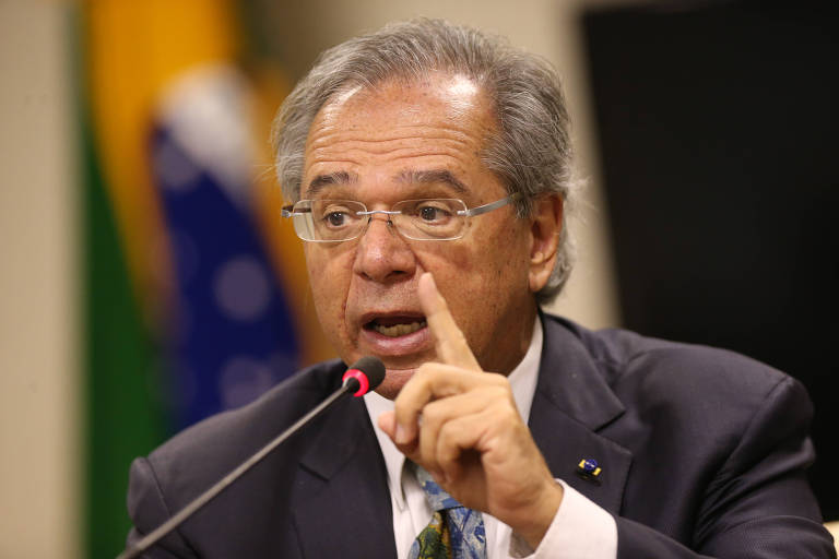 O ministro da economia Paulo Guedes