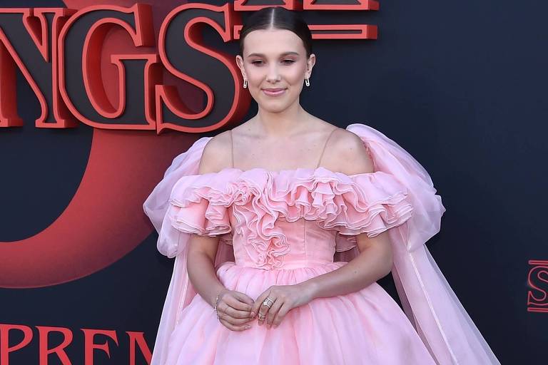 Millie Bobby Brown é a atriz da série Stranger Things mais