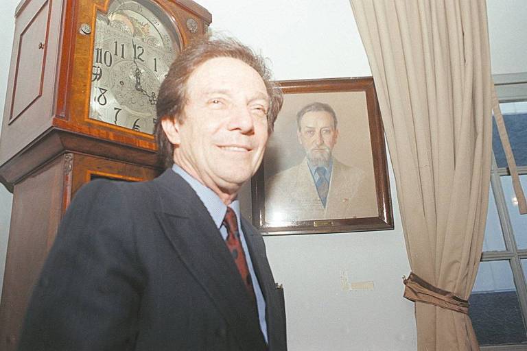 O ex-ministro da Educação Eduardo Portella em foto de 1997