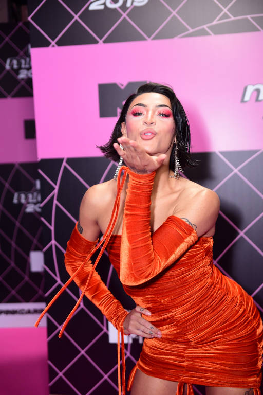 Pink carpet no MTV Miaw 2019
