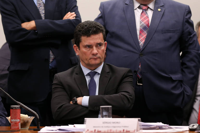 Ministro da Justiça e Segurança, Sergio Moro, cita dados do Sinesp para informar sobre queda dos índices de criminalidade no país