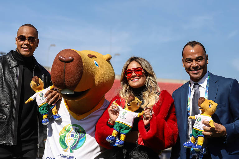 Mascote da Copa América, capivara tem contaminação por metais