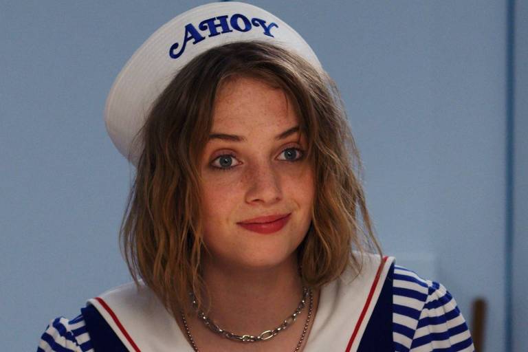 Maya Hawke em cena da terceira de 'Stranger Things'