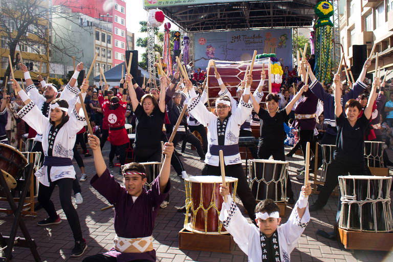 O 41º Tanabata Matsuri acontece na Praça da Liberdade