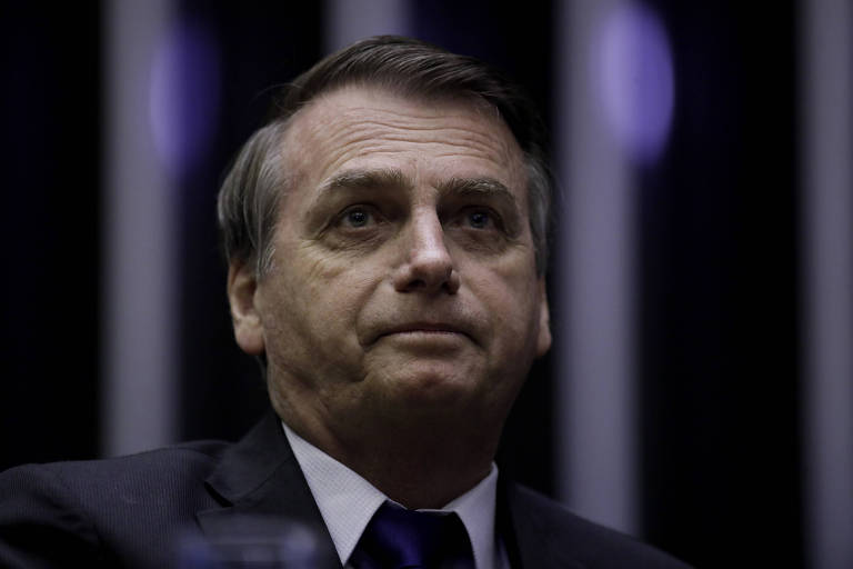 Presidente Jair Bolsonaro; ele fez cinco vetos à lei que cria a autoridade de proteção d