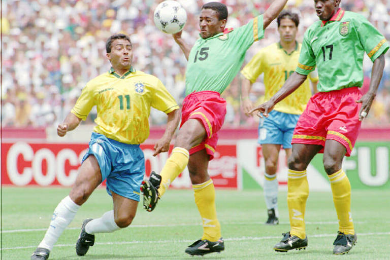 Com Romário, Brasil reedita final de 1994 contra Itália no PV